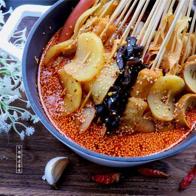 #硬核菜谱制作人#自制钵钵鸡(怎样自制钵钵鸡视频)