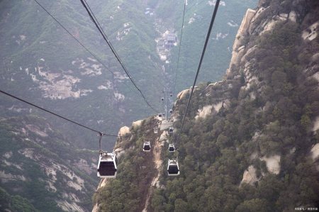 华山经典旅游线路之西上西下攻略-华山值得去的景点