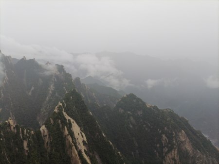 华山经典旅游线路之西上西下攻略-华山值得去的景点