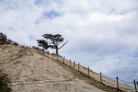华山经典旅游线路之西上西下攻略-华山值得去的景点
