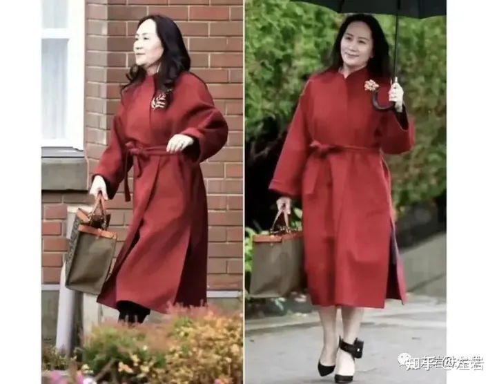 左岩:“破茧成蝶”孟晚舟,回国后首次公开露面,近10万蝴蝶胸针增添优雅自信本色!-孟晚舟左脚腕戴的是什么