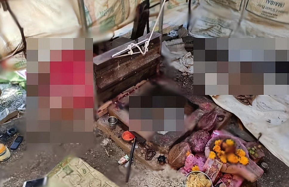 又一起!印度夫妇自建断头台,砍下头颅滚进火坛,场面不寒而栗(印度割头案事件)