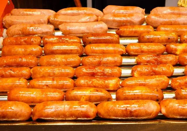 街边2元一根的烤肠,到底能不能给孩子吃?(2块钱一根的烤肠)