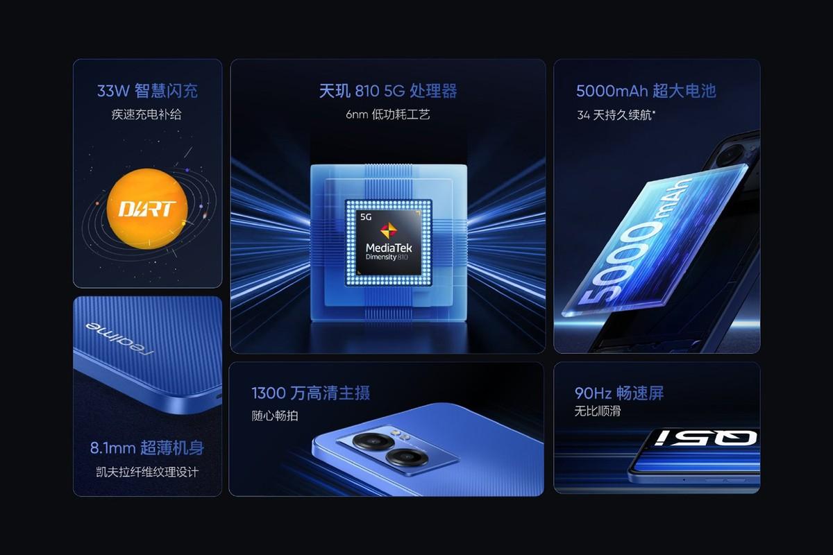 红米Note11唯一的对手来了:真我Q5i低调上市,同价格你选谁-真我v11与红米note10