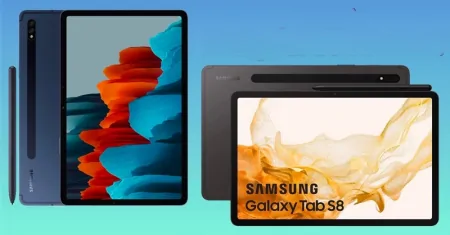 三星GalaxyTabS8与GalaxyTabS7详细对比:区别一目了然-三星GaLaxyZfold4