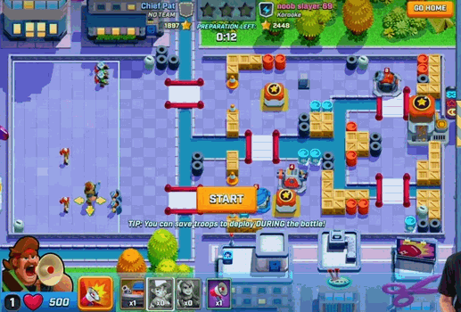 Supercell新游《Rush Wars》开测,一款融合COC+CR+...的策略游戏-rush world