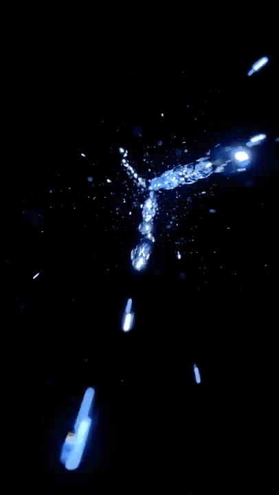 堪比科幻大片!苹果新实验发布:猜猜iPhone XS怎么拍的水?-由iphonexsmax拍摄水印