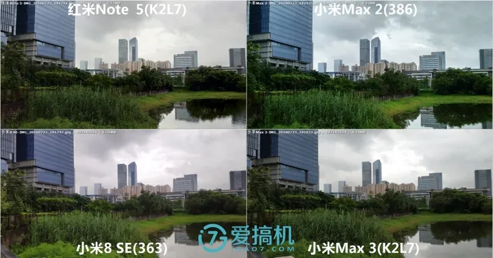为所欲为 小米Max 3-Max 2-小米8 SE-红米Note 5拍照对比-小米max3和小米8se哪个好