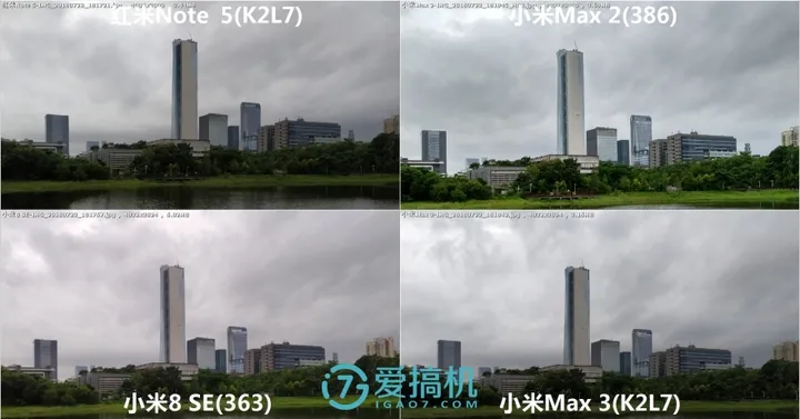 为所欲为 小米Max 3-Max 2-小米8 SE-红米Note 5拍照对比-小米max3和小米8se哪个好