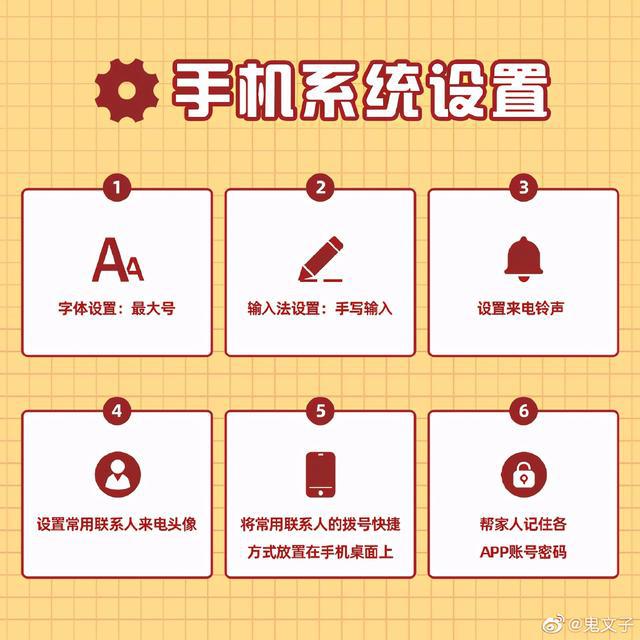 大图标大字体是最基本的,老年人用智能手机记得这样设置-老年手机字体设置在哪里