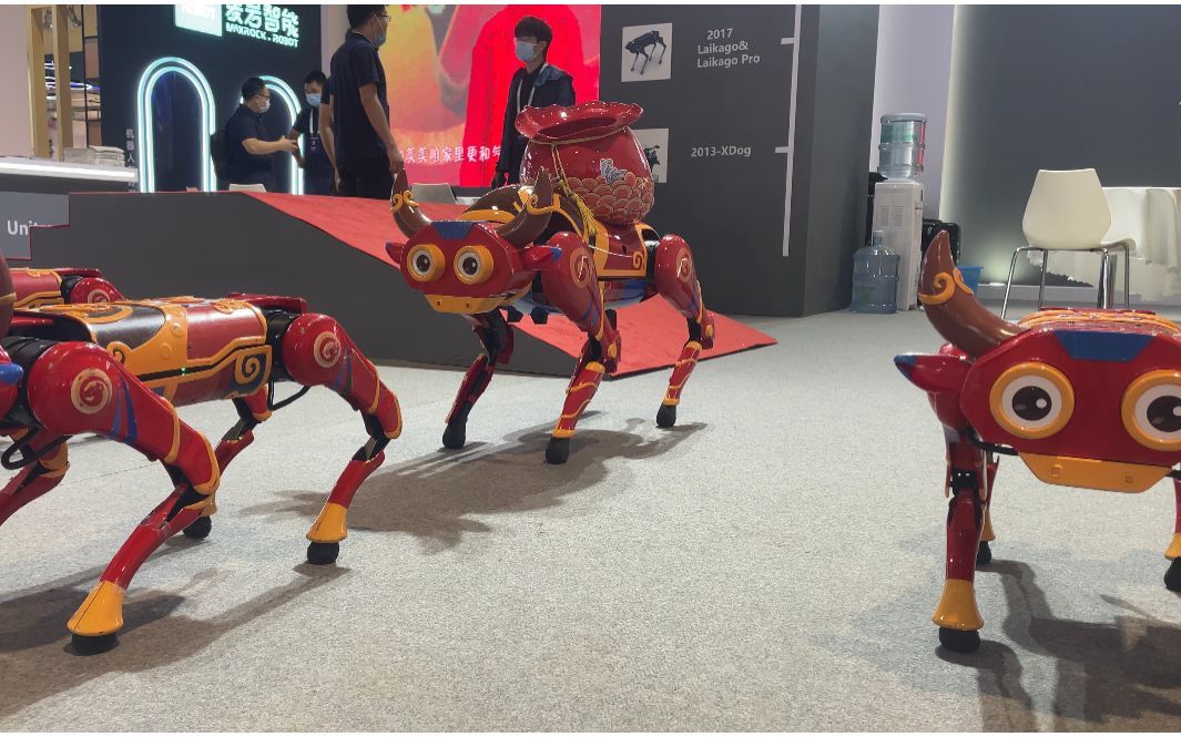 2021世界机器人大会,亮相牛年春晚的“犇犇”又来跳舞了-世界机器人展览会