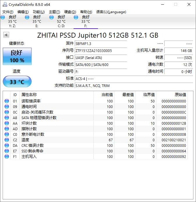 全金属坚固机身,大容量高速传输,致钛木星10固态硬盘评测-致钛木星为什么买不到