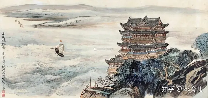 李白《黄鹤楼送孟浩然之广陵》-黄鹤楼送孟浩然之广陵 (李白)