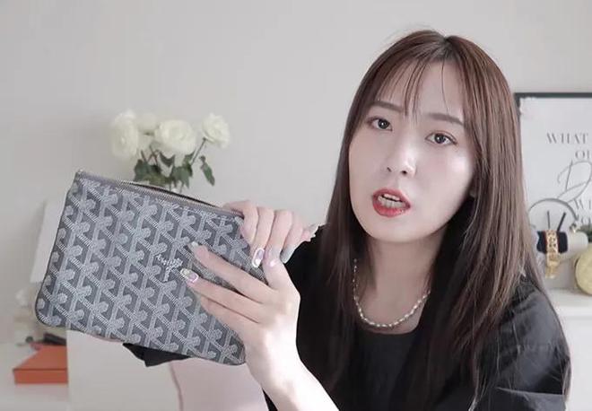 Goyard戈雅经典卡包、小号手包中秋出门不得背一个嘛-戈雅包大号中号对比