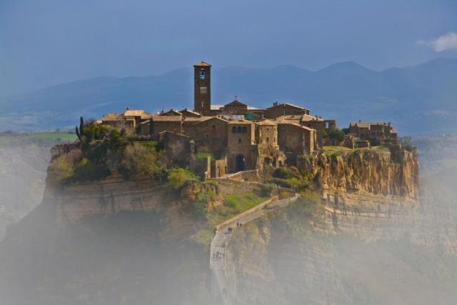 天空之城--悬崖上的意大利古堡-天空之城 罗马