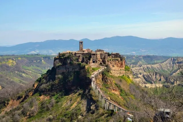 天空之城--悬崖上的意大利古堡-天空之城 罗马