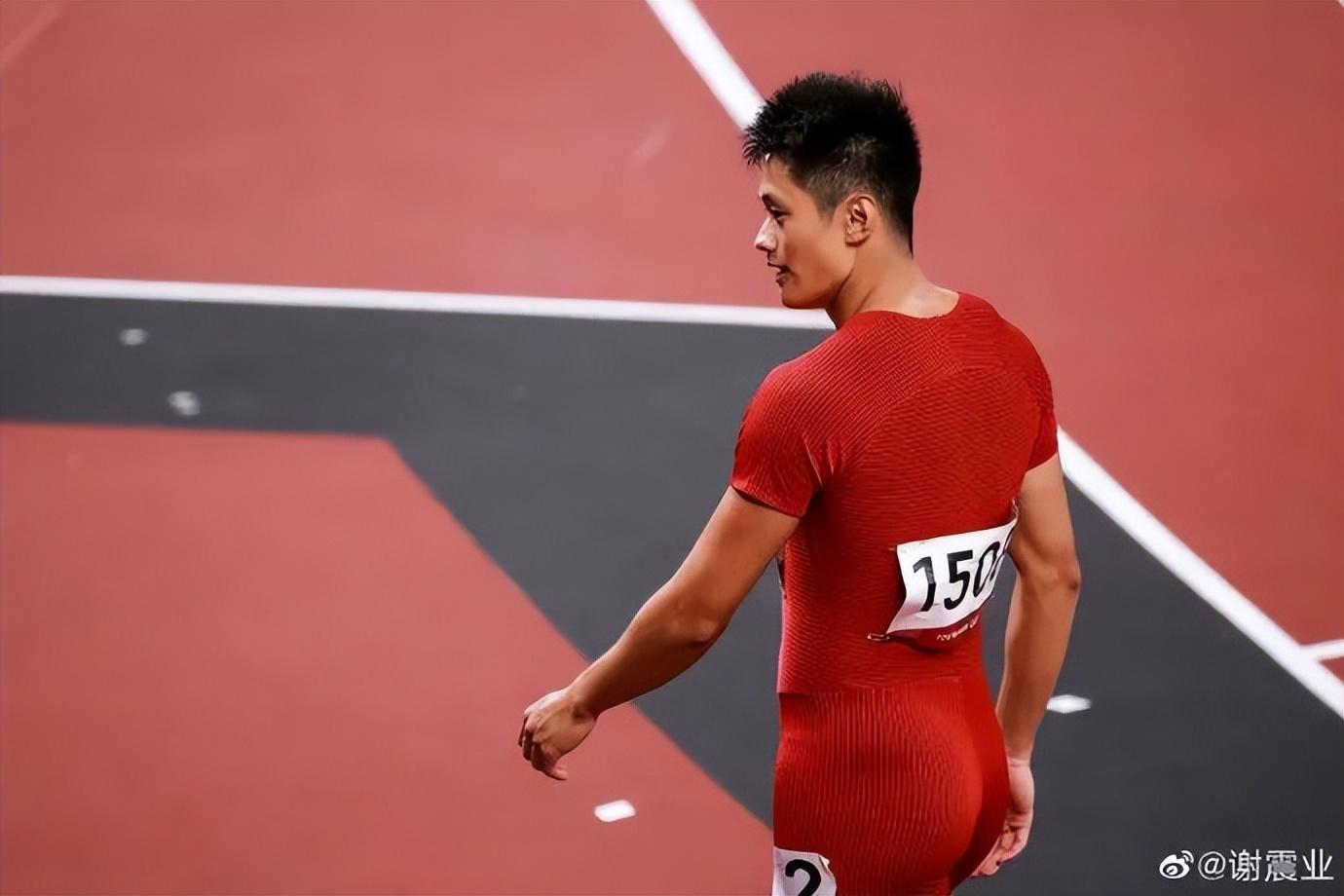 “亚洲飞人”谢震业夺金!与苏炳添齐名,迎娶跳远女王:爱情和体育一样,爱了就是一生