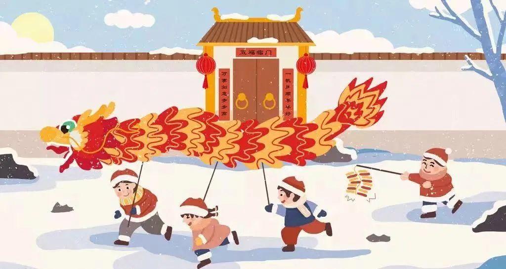 我们的传统节日——春节-我们的传统节日一一春节绘画