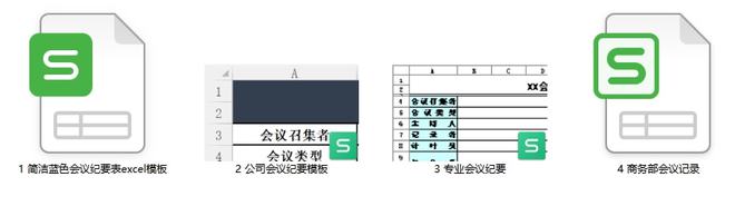 会议纪要模板.xls-会议纪要英语作文模板