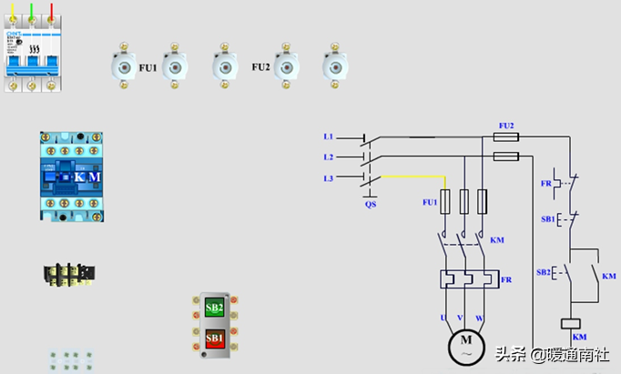 常用元器件原理及接线方法-常用元器件原理及接线方法图解