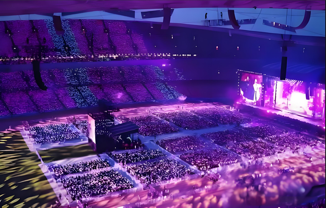 凤凰传奇鸟巢演唱会被质疑假唱,只不过假唱的不是歌手,是观众!