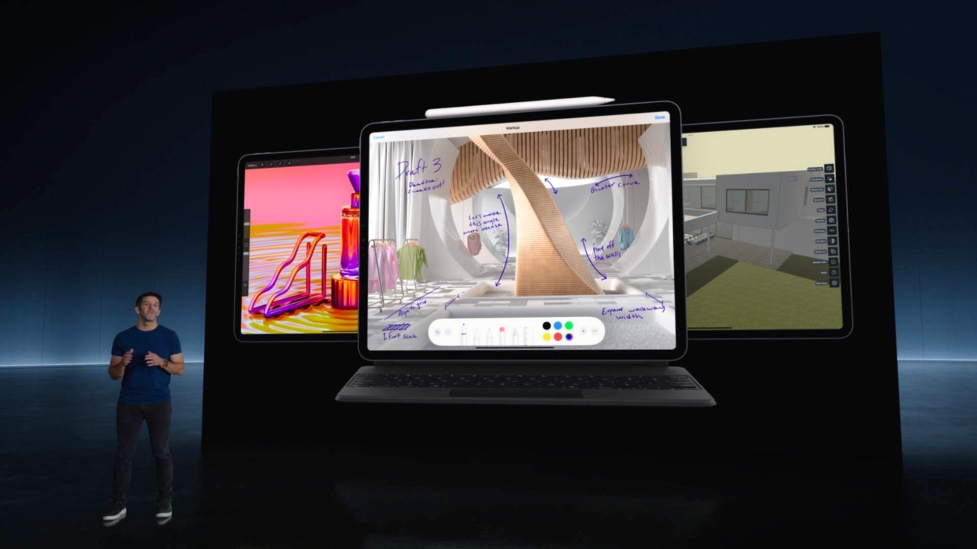 苹果发布最强 iPad Pro!首发 M4 芯片,性能吊打 AI PC,还是史上最薄苹果产品