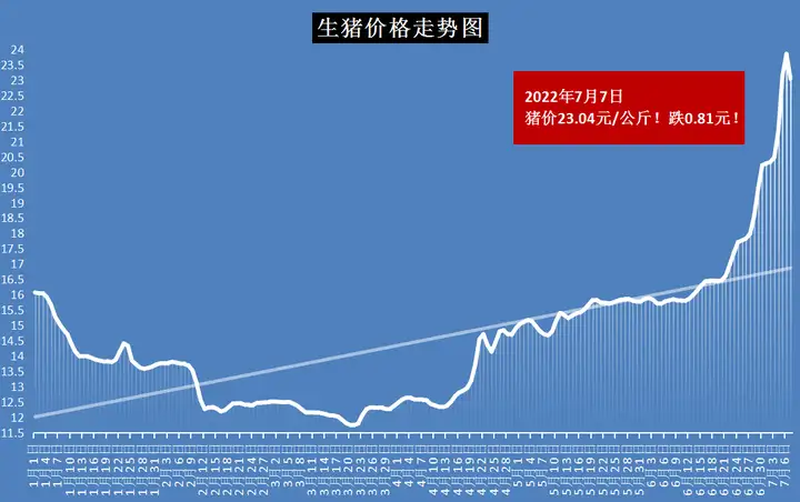 7月7日油价大跌,猪价跳水“去泡沫”,蛋价蓄势上涨,羊价反弹