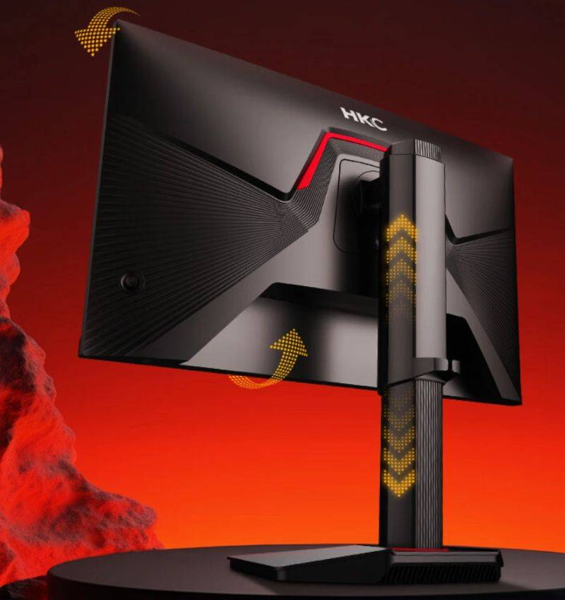 HKC G27H2显示器发布:27英寸2K 180Hz IPS 屏、小巧底座