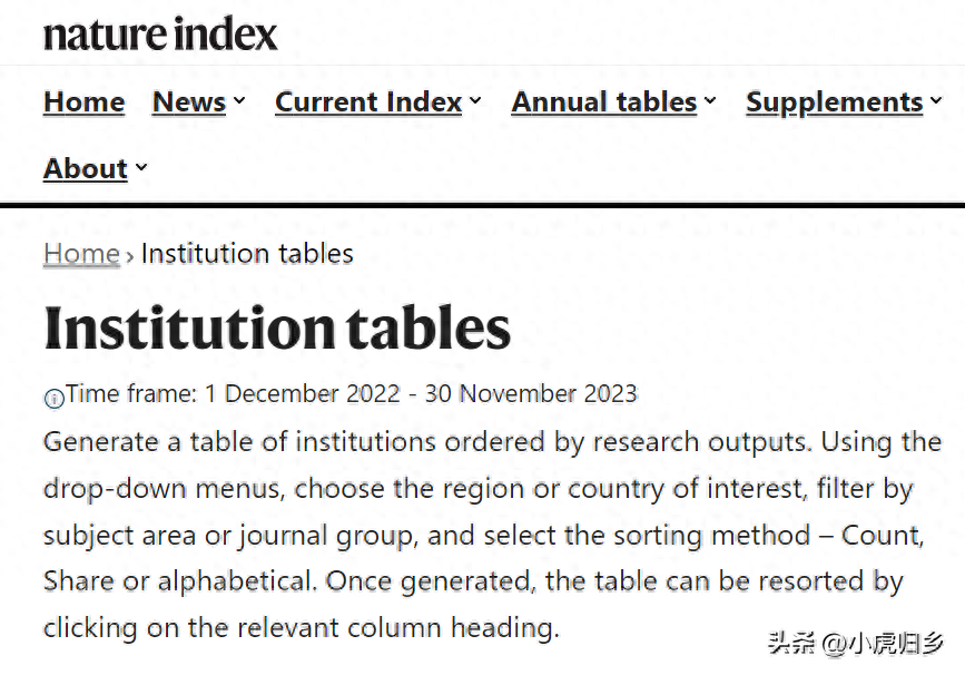 最新发布!世界“自然指数”中国高校排名情况(截至2023年11月)