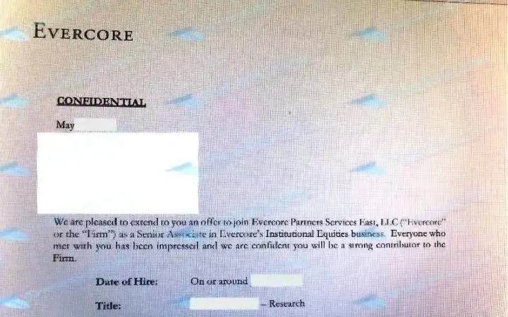 Evercore,杀入九大投行!