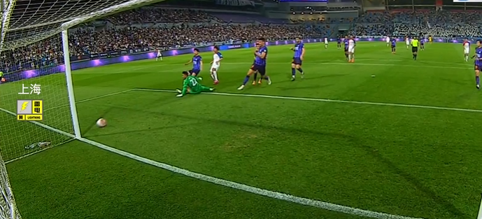 可惜啊!谢鹏飞中柱!申花赛季首次遭到零封!