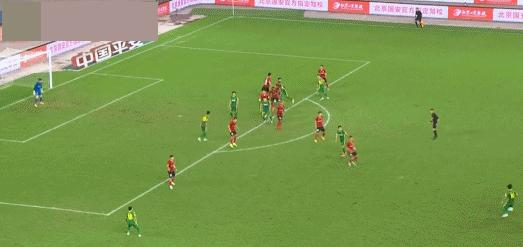 中超第14轮 张玉宁双响 于大宝助攻 北京国安2-1长春亚泰