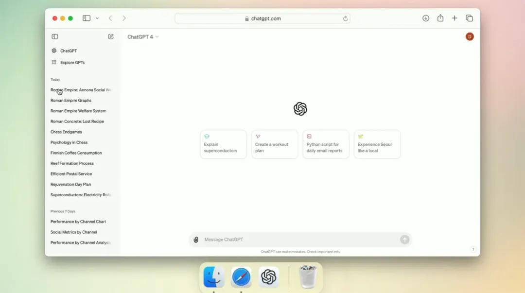 免费!OpenAI推出GPT-4o主打实时响应