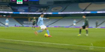 20-21 赛季英超曼城 3:0 热刺,各项赛事豪取 16 连胜,如何评价这场比赛?