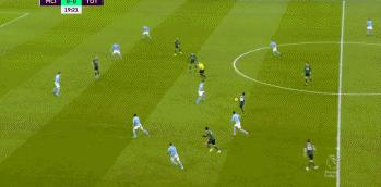 20-21 赛季英超曼城 3:0 热刺,各项赛事豪取 16 连胜,如何评价这场比赛?