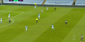 20-21 赛季英超曼城 3:0 热刺,各项赛事豪取 16 连胜,如何评价这场比赛?