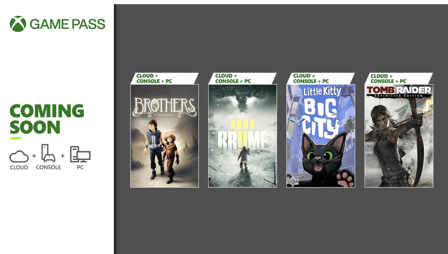 《古墓丽影:决定版》领衔,5 月上旬微软 XGP 新增游戏阵容公布