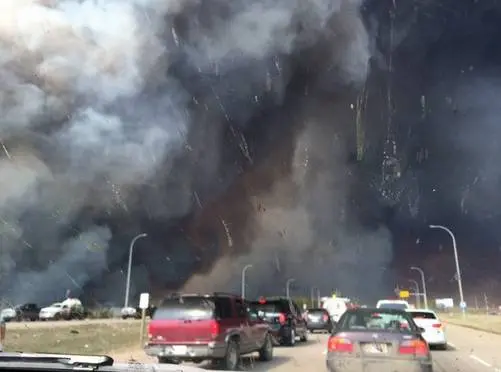 这不是灾难片,也不是中东战争,而是几天前真实发生的事情……