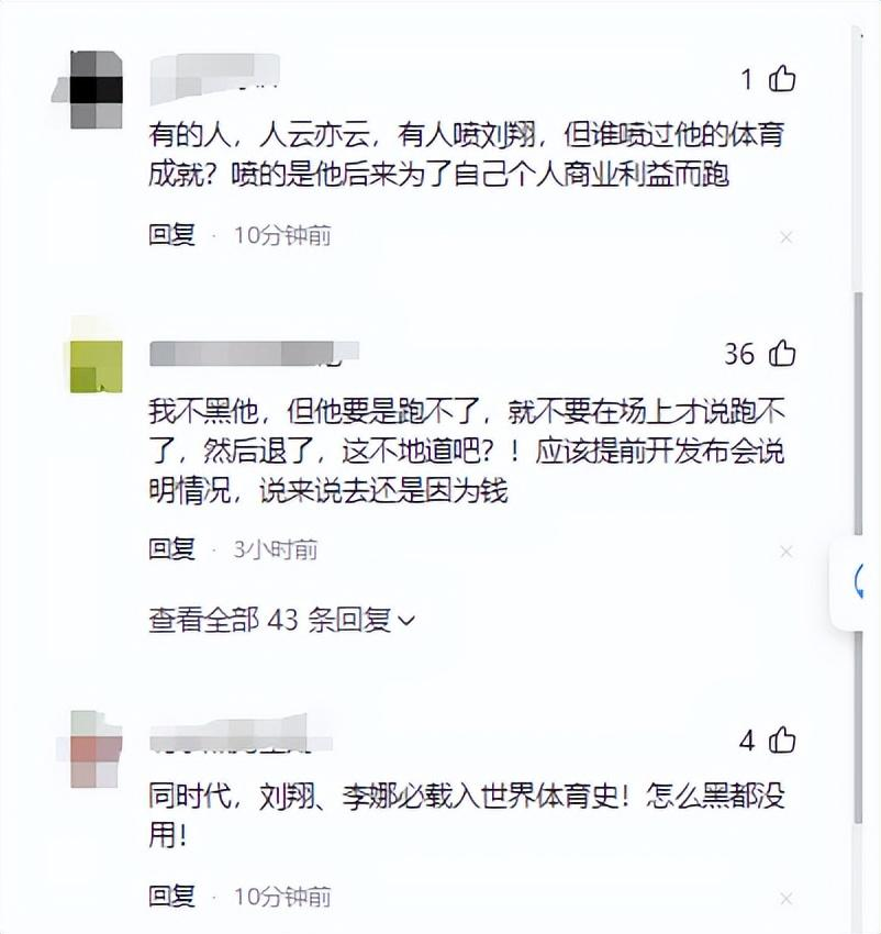泪目!吴艳妮心疼刘翔当年被网暴:奥运冠军被骂,我只是全国冠军