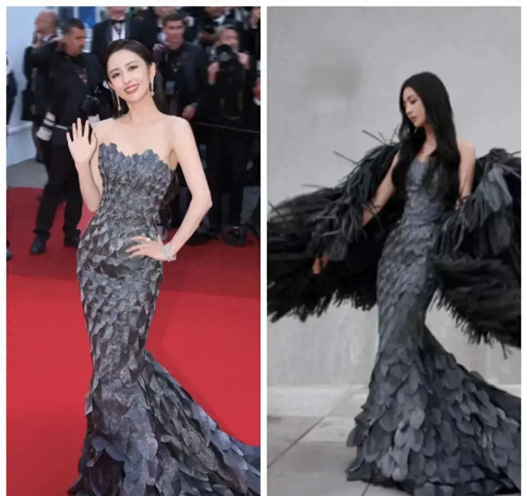 瞩目时刻!华人影星闪耀戛纳红毯,一分钟特写镜头展现绝美风采!