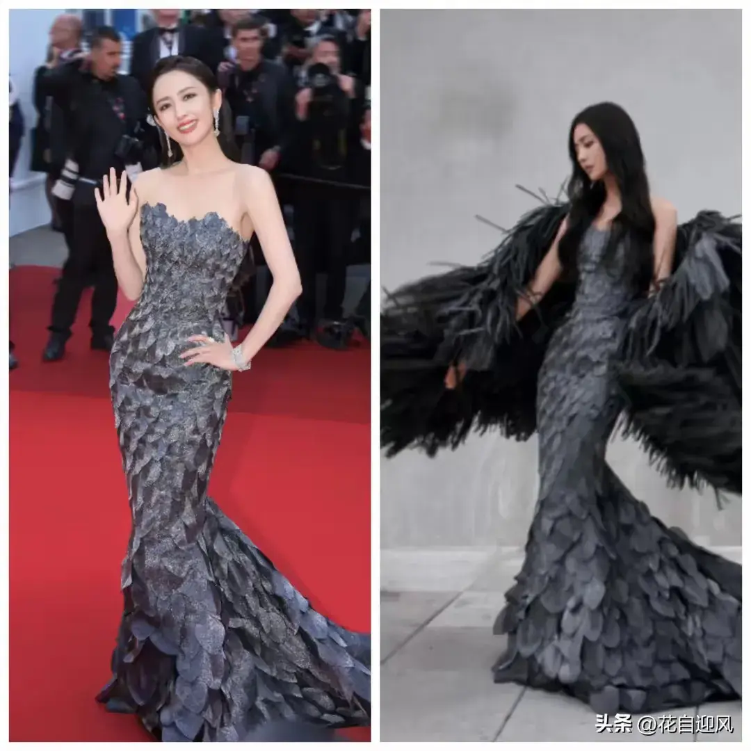 瞩目时刻!华人影星闪耀戛纳红毯,一分钟特写镜头展现绝美风采!