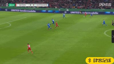惊险晋级!拜仁4-3霍芬海姆,莱万、穆勒破门