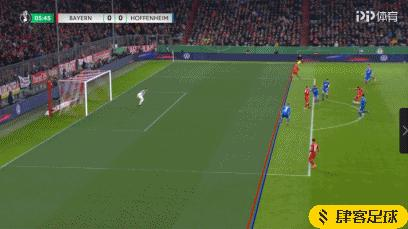 惊险晋级!拜仁4-3霍芬海姆,莱万、穆勒破门