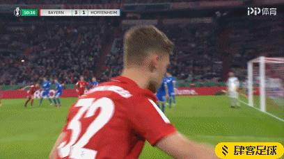 惊险晋级!拜仁4-3霍芬海姆,莱万、穆勒破门