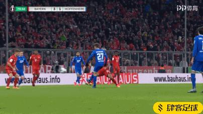 惊险晋级!拜仁4-3霍芬海姆,莱万、穆勒破门