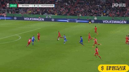 惊险晋级!拜仁4-3霍芬海姆,莱万、穆勒破门
