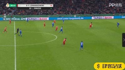 惊险晋级!拜仁4-3霍芬海姆,莱万、穆勒破门