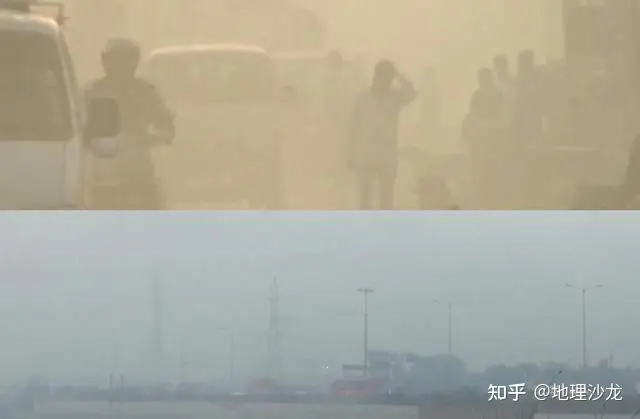 印度异常高温天气,导致新德里北部巴尔斯瓦垃圾填埋场持续燃烧