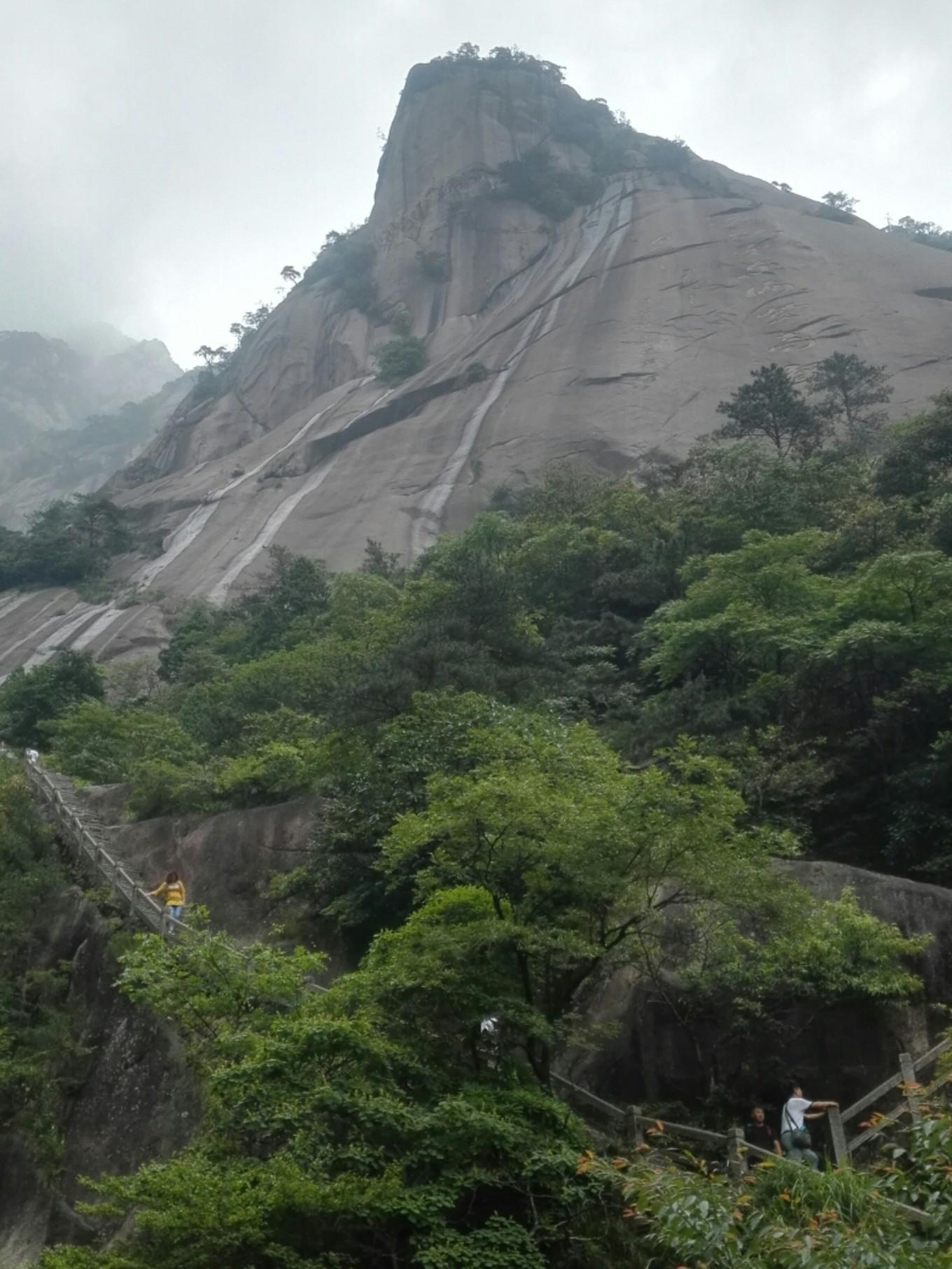 2017年登黄山天都峰游记