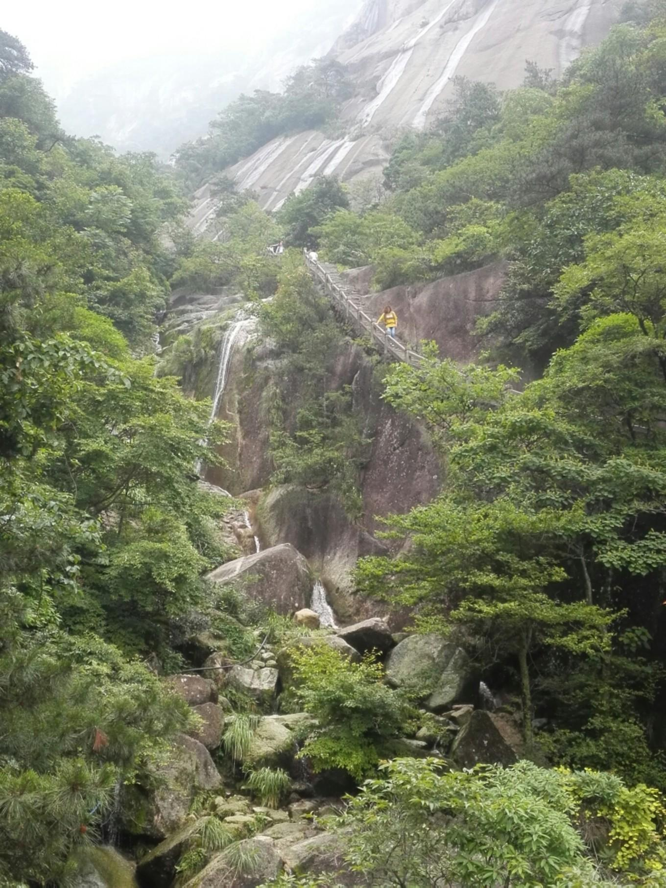 2017年登黄山天都峰游记